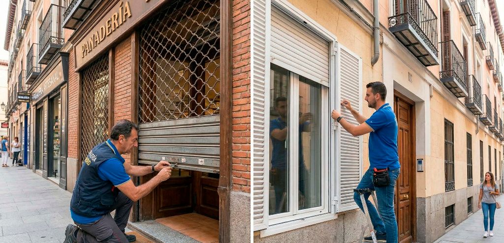 Servicio de Reparación de cierres metálicos en Lozoya Servicio de Reparación de cierres metálicos en Lozoya